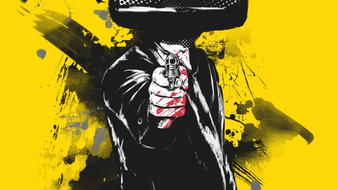 Обои графический дизайн, дизайн, арт, графика, наклейка в разрешении 1366x768