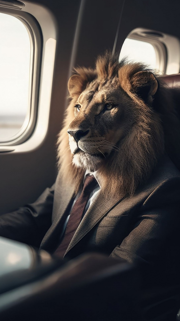 Обои смартфон, Лев, кошачьих, пантера, морда в разрешении 750x1334