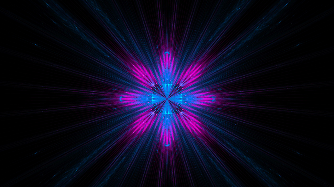 Обои пурпур, аура, электрик, узор, свет в разрешении 1280x720