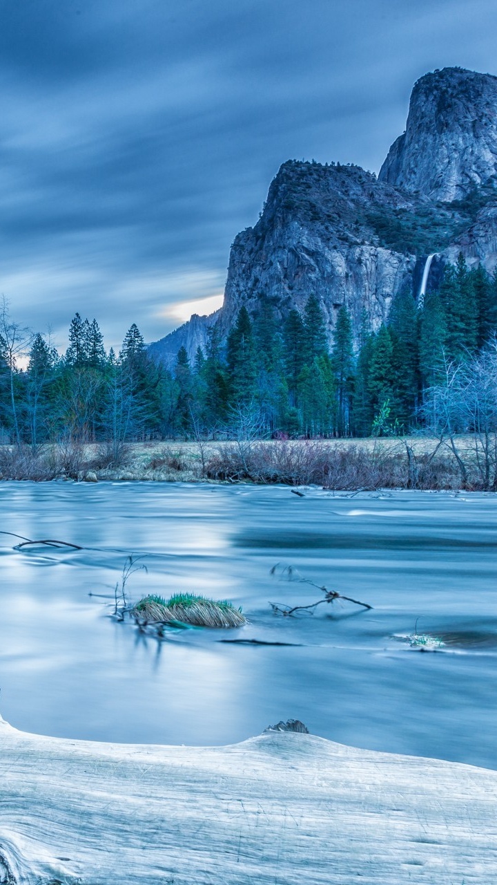 Обои национальный парк, парк, природа, вода, гора в разрешении 720x1280