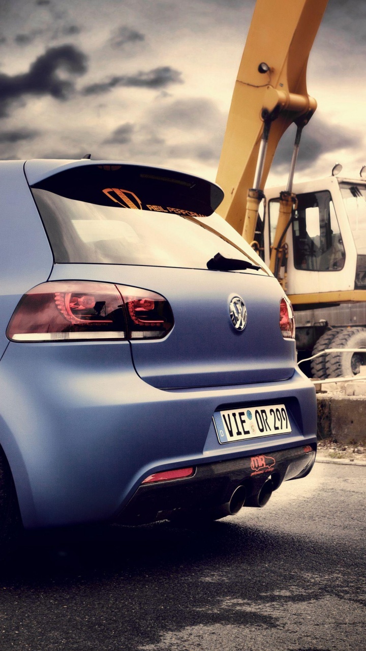 Обои Фольксваген, Фольксваген ГТИ, авто, Фольксваген Гольф ГТИ, Фольксваген Гольф Mk6 в разрешении 720x1280