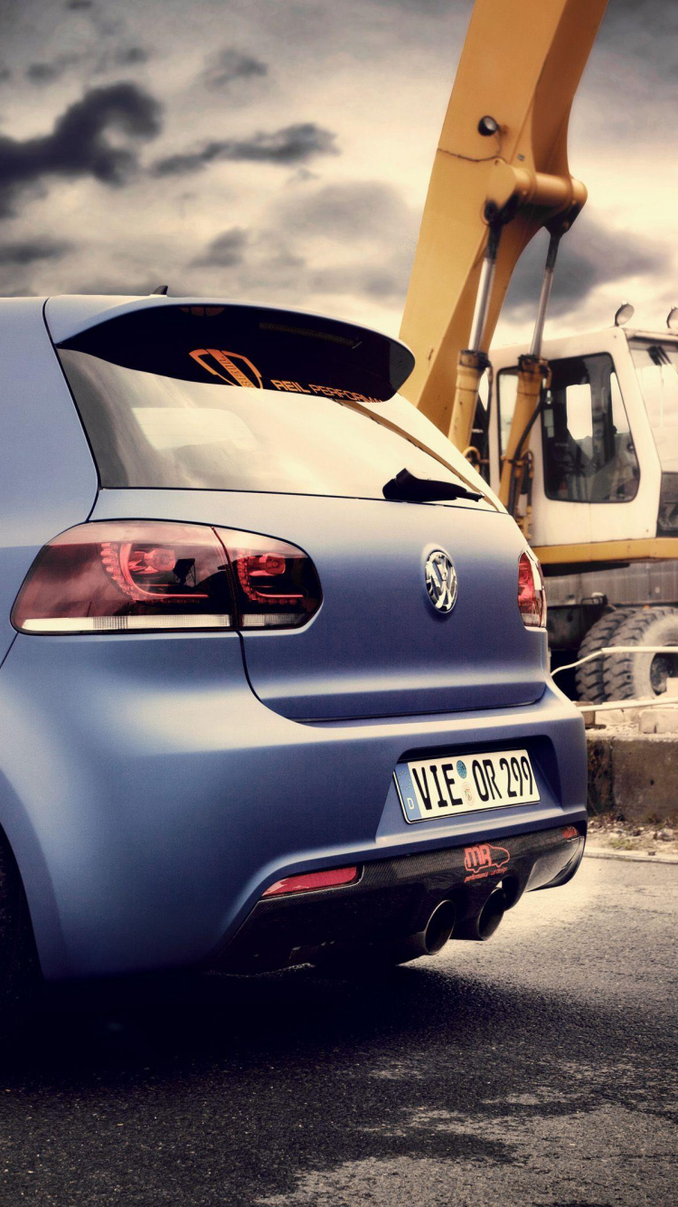 Обои Фольксваген, Фольксваген ГТИ, авто, Фольксваген Гольф ГТИ, Фольксваген Гольф Mk6 в разрешении 750x1334