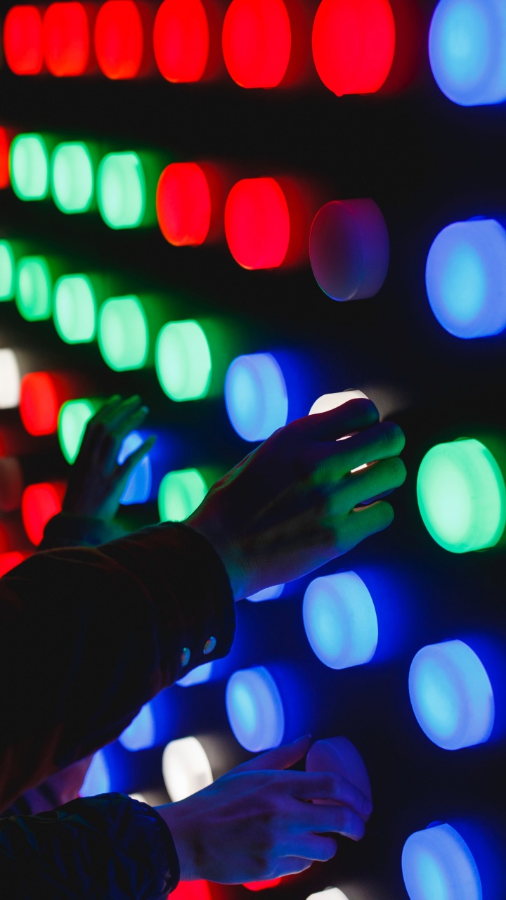 Обои потоковое мультимедиа, освещение, Реклама, свет, Визуальный эффект освещения в разрешении 720x1280