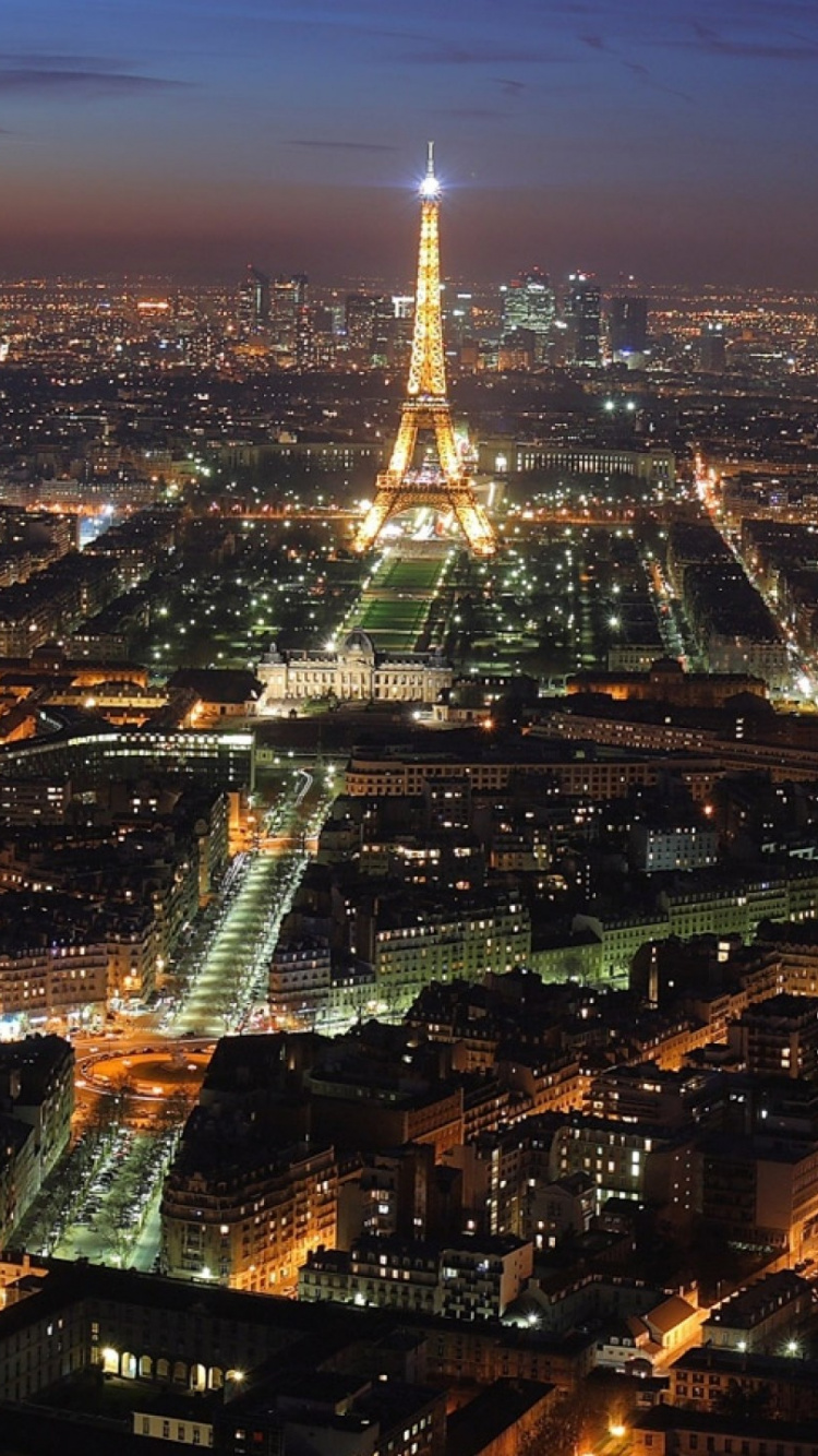 Обои город, городской пейзаж, городской район, метрополия, линия горизонта в разрешении 750x1334