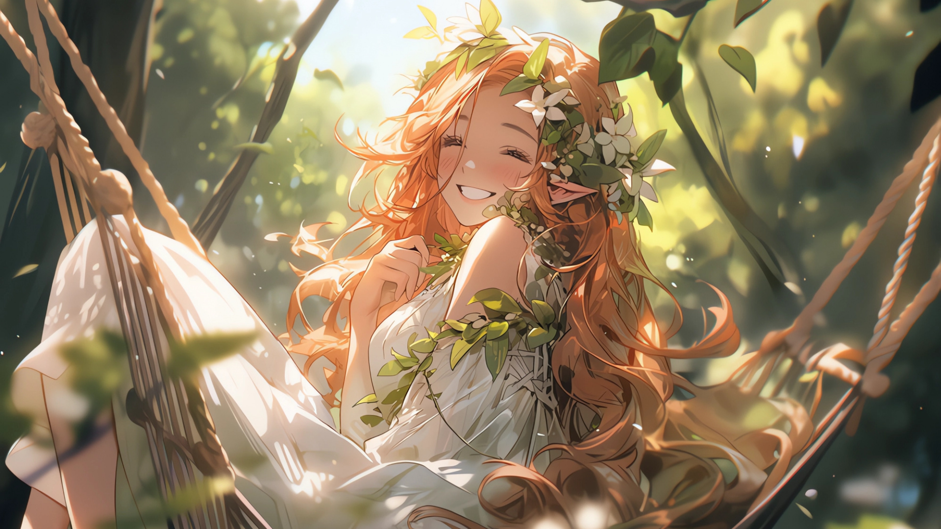 Обои насекомое, арт, растение, членистоногое, Люди в природе в разрешении 1920x1080