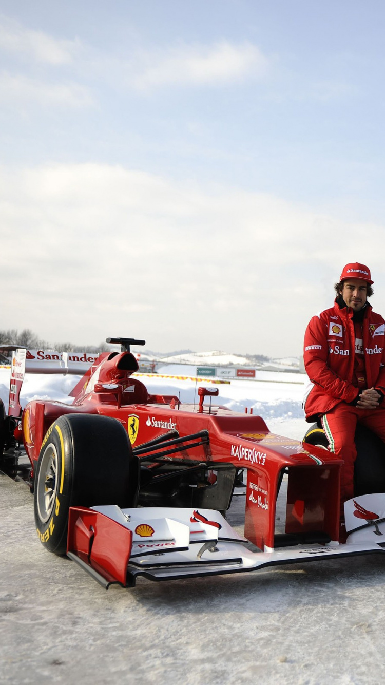 Обои Феррари Ф1 2012, скудерия Феррари, Макларен, авто, гоночный автомобиль в разрешении 750x1334