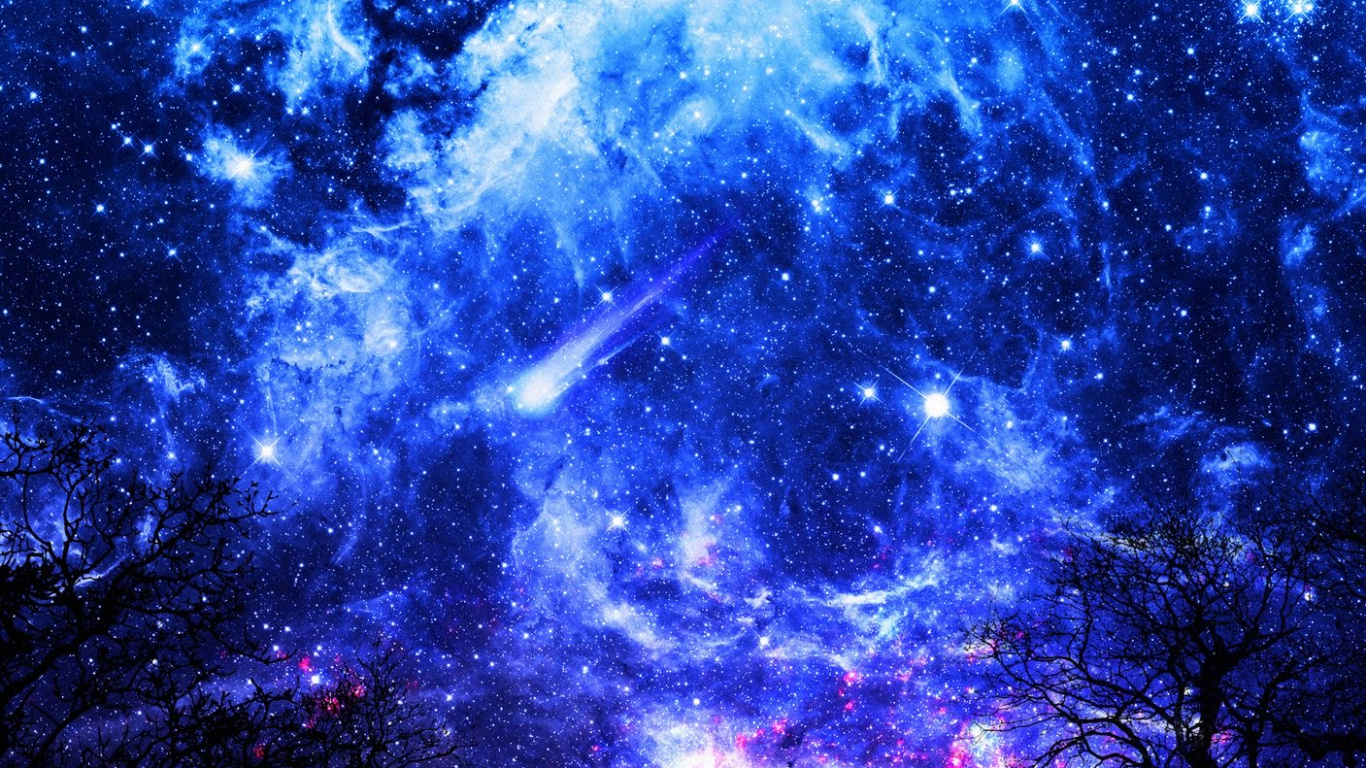 Обои Тарантул Туманность, туманность, Галактика, большое Магелланово облако, звезда в разрешении 1366x768