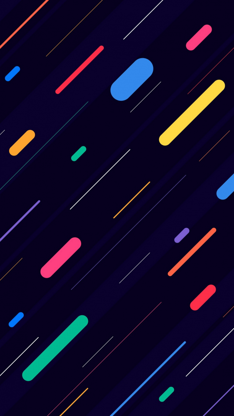 Обои минимальный узор, узор, красочность, пурпур, Фиолетовый в разрешении 750x1334