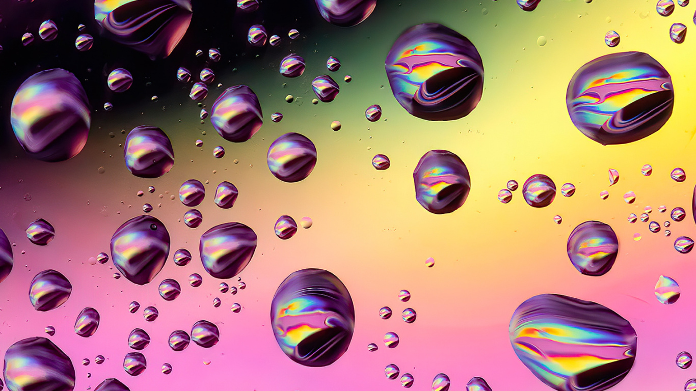 Обои свет, вода, падение, бумага, красочность в разрешении 1366x768