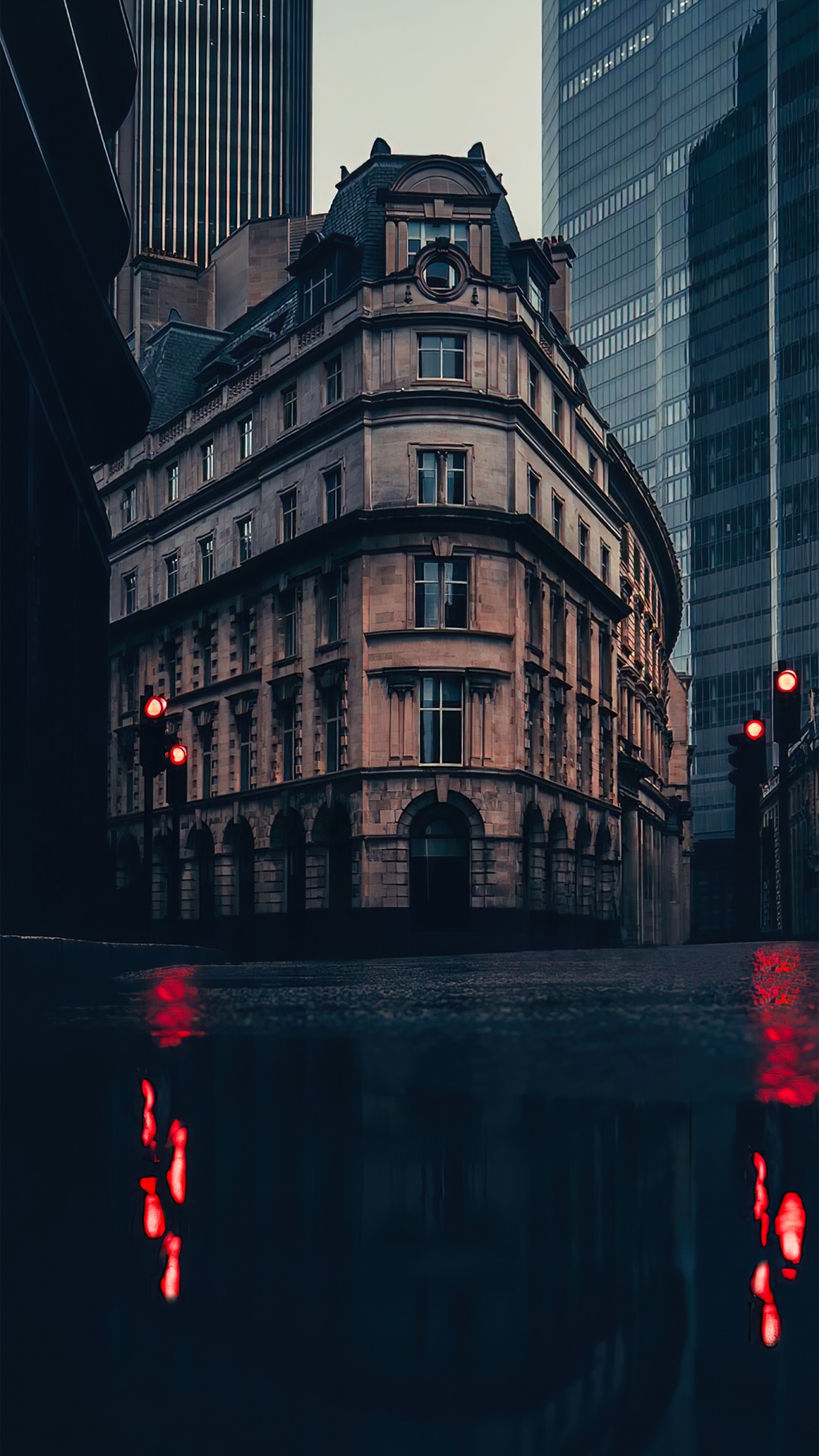 Обои отражение, Лондон, небоскреб, архитектура, метрополия в разрешении 1080x1920