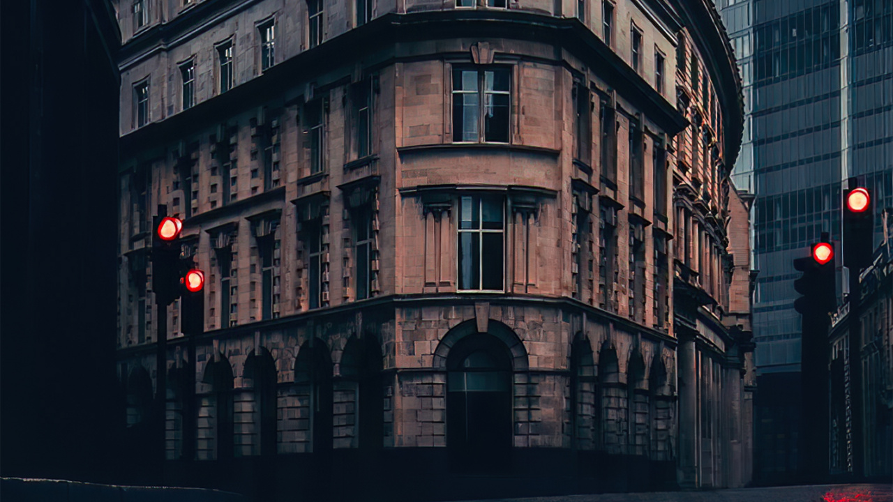 Обои отражение, Лондон, небоскреб, архитектура, метрополия в разрешении 1280x720