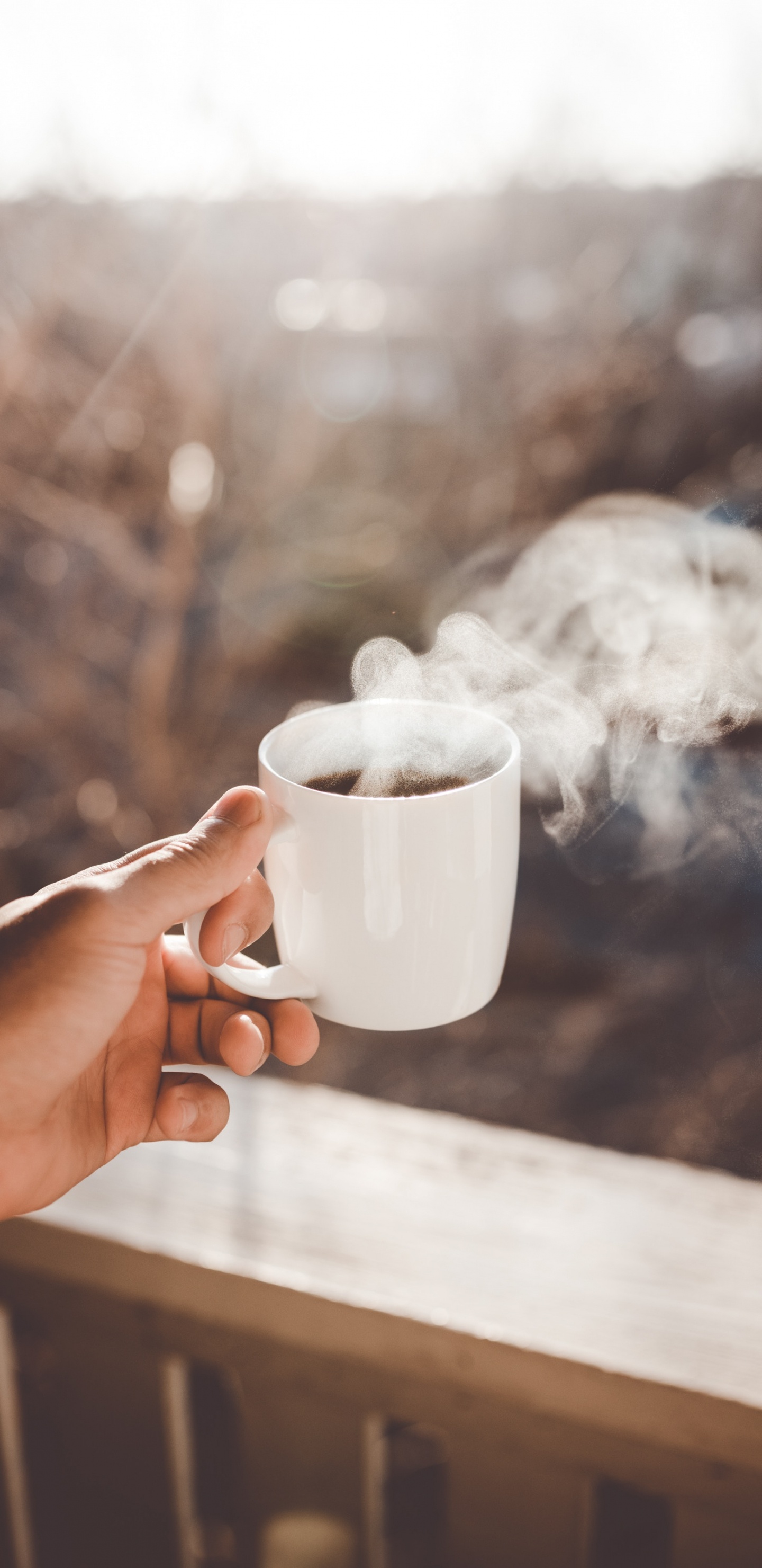 Обои кофе, кофейная чашка, кружка, чай, чашка в разрешении 1440x2960