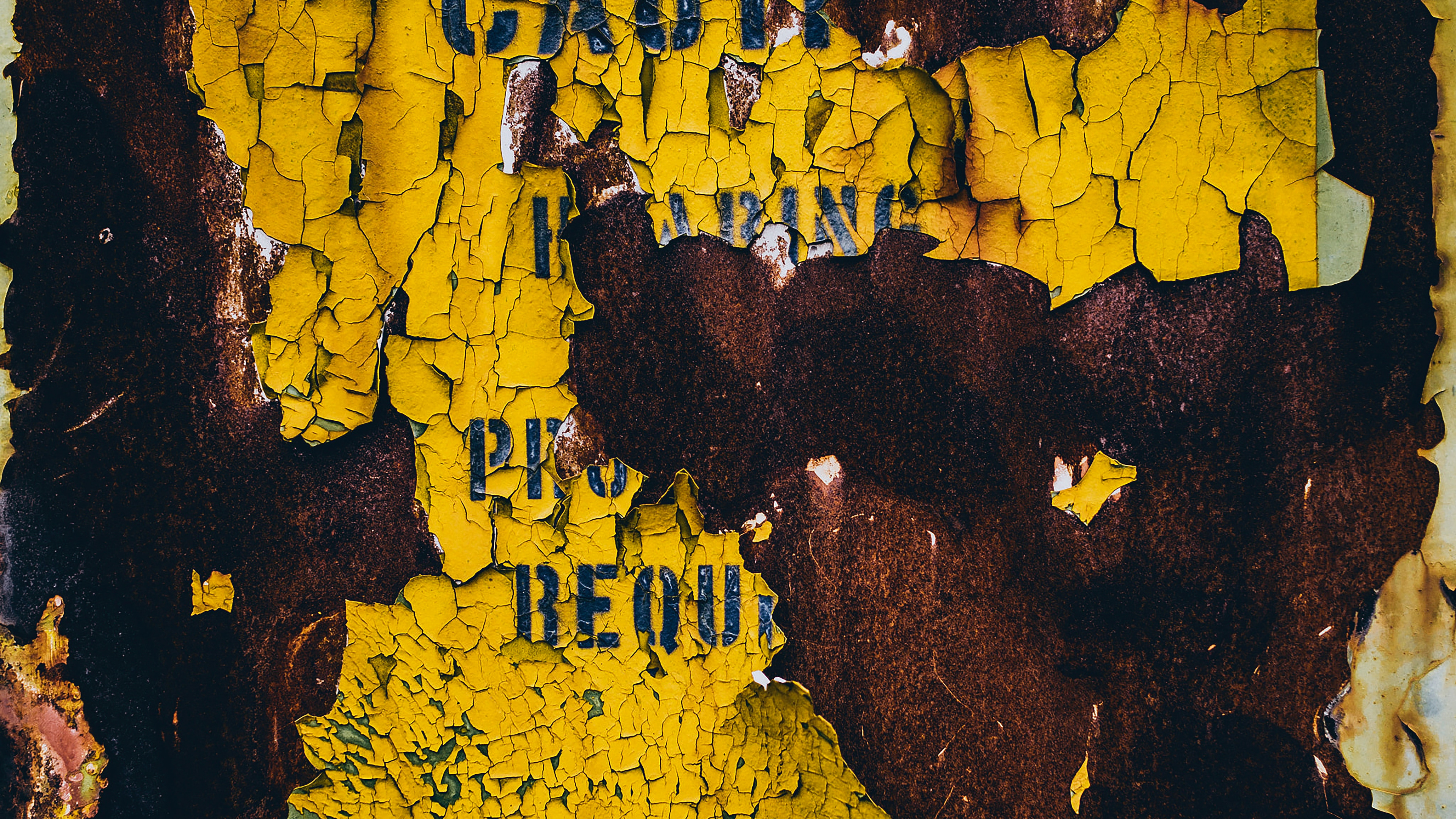 Обои современное искусство, живопись, мир, Синий Абстрактного Искусства, обложка альбома в разрешении 3840x2160