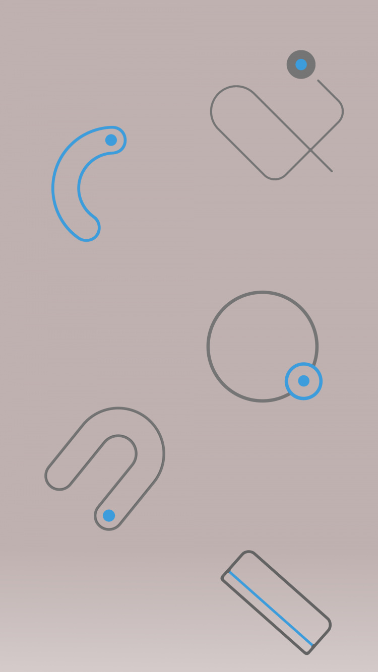 Обои Google, Google Pixel 4, дизайн, круг, рисование в разрешении 750x1334