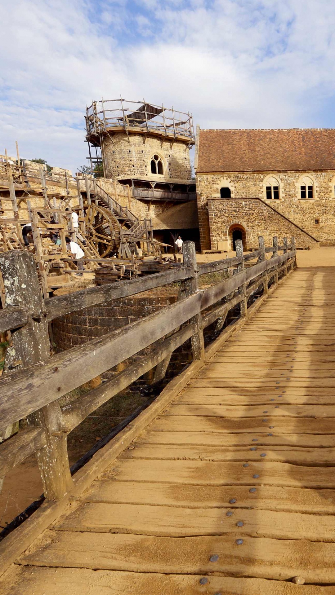 Обои замок, древняя история, здание, фортификация, историческое место в разрешении 1080x1920