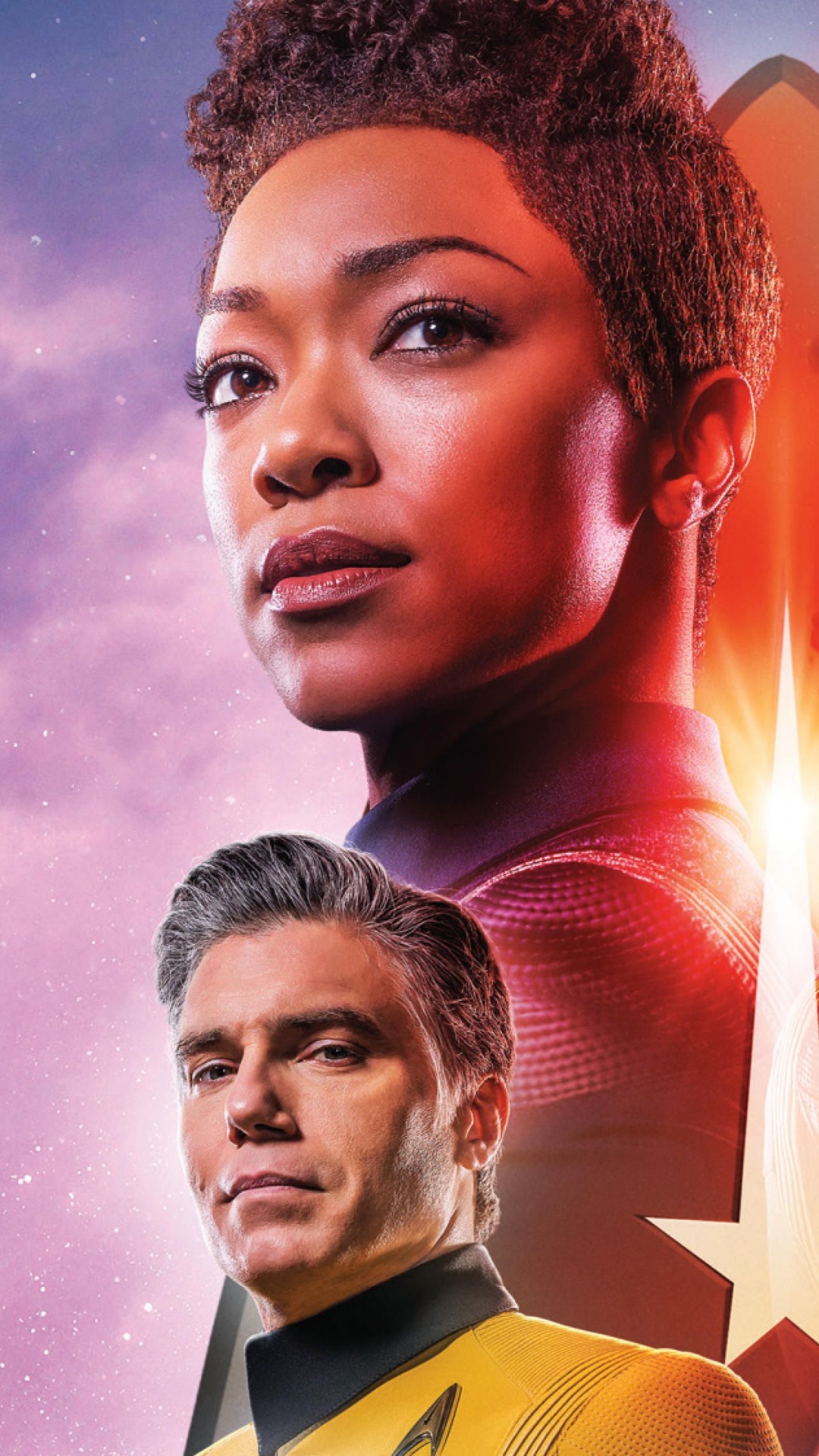 Обои Звездный Путь Открытий, Кристофер Пайк, Звездный Путь Оригинальный Сериал, CBS полный доступ, Звездный Путь в разрешении 1080x1920