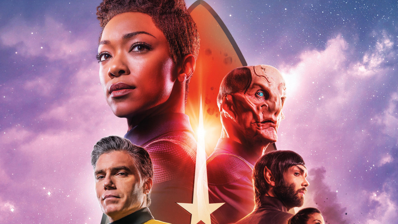 Обои Звездный Путь Открытий, Кристофер Пайк, Звездный Путь Оригинальный Сериал, CBS полный доступ, Звездный Путь в разрешении 1366x768