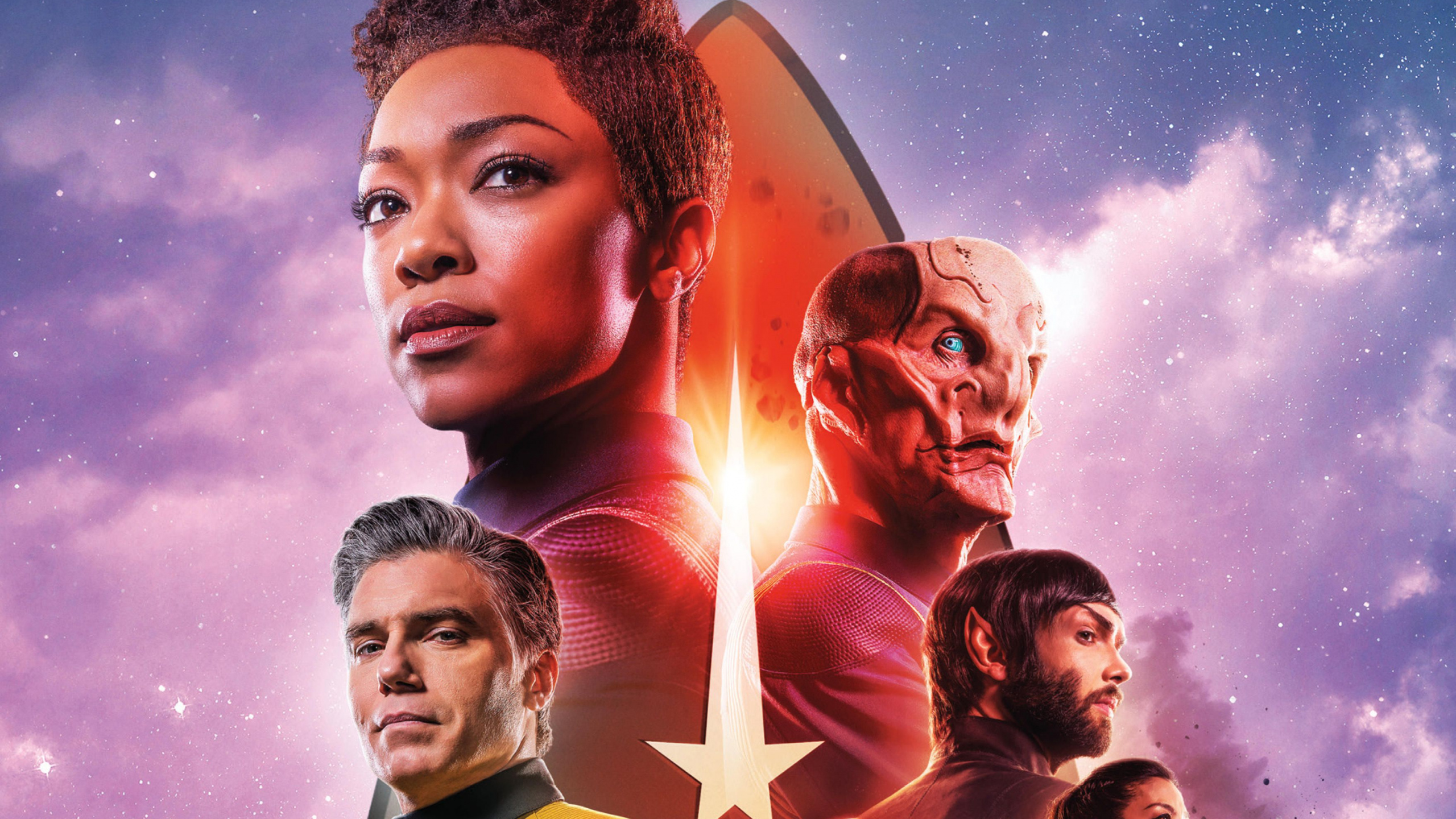 Обои Звездный Путь Открытий, Кристофер Пайк, Звездный Путь Оригинальный Сериал, CBS полный доступ, Звездный Путь в разрешении 2560x1440