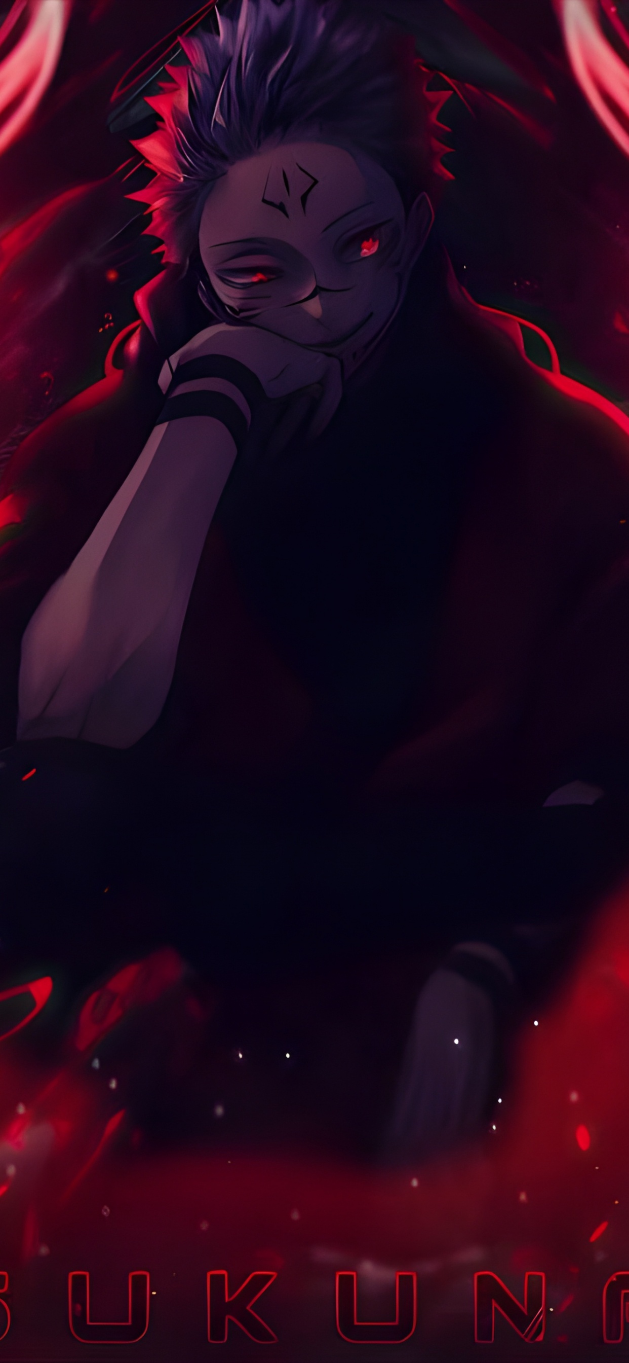 Обои аниме, в DayZ аниме, мультик, рёмен его ноги, Юдзи Итадори в разрешении 1242x2688