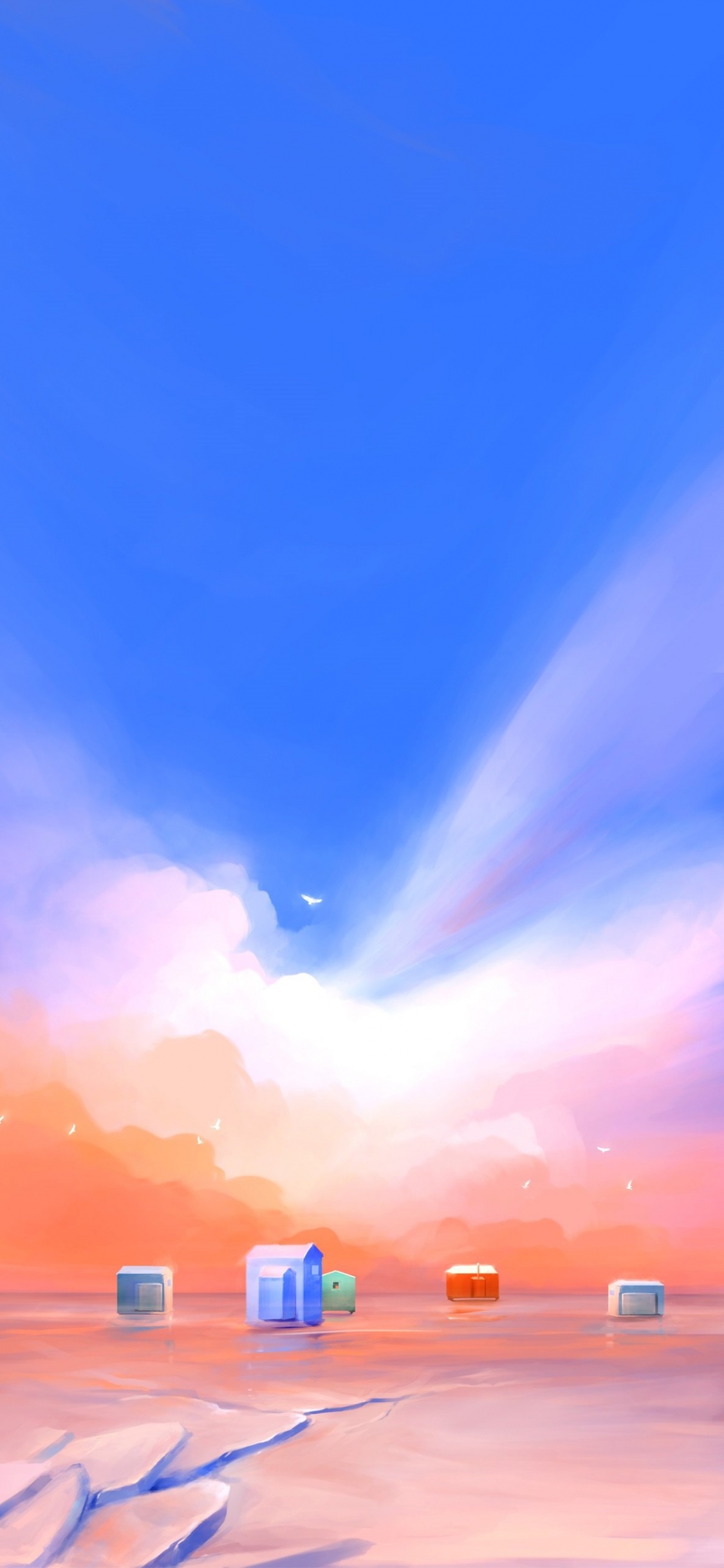 Обои облако, атмосфера, экорегион, синий, окружающая среда в разрешении 1125x2436