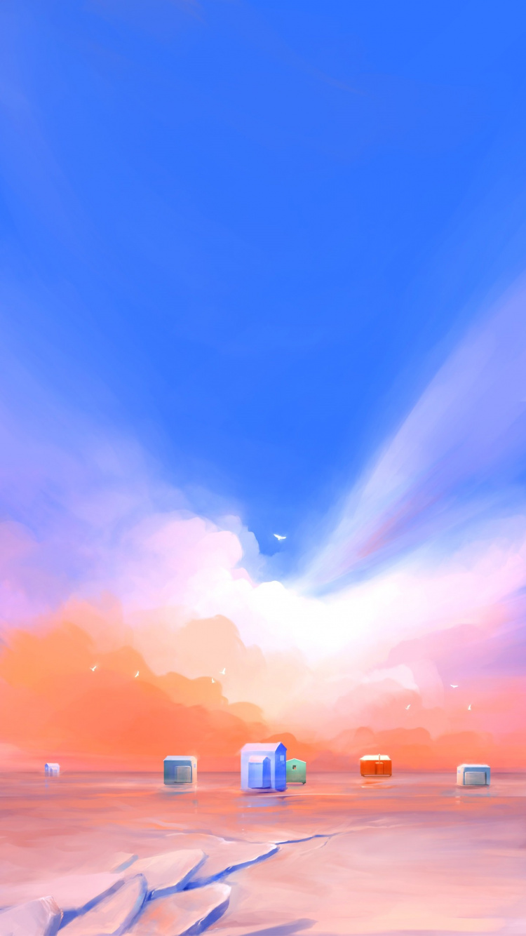 Обои облако, атмосфера, экорегион, синий, окружающая среда в разрешении 750x1334