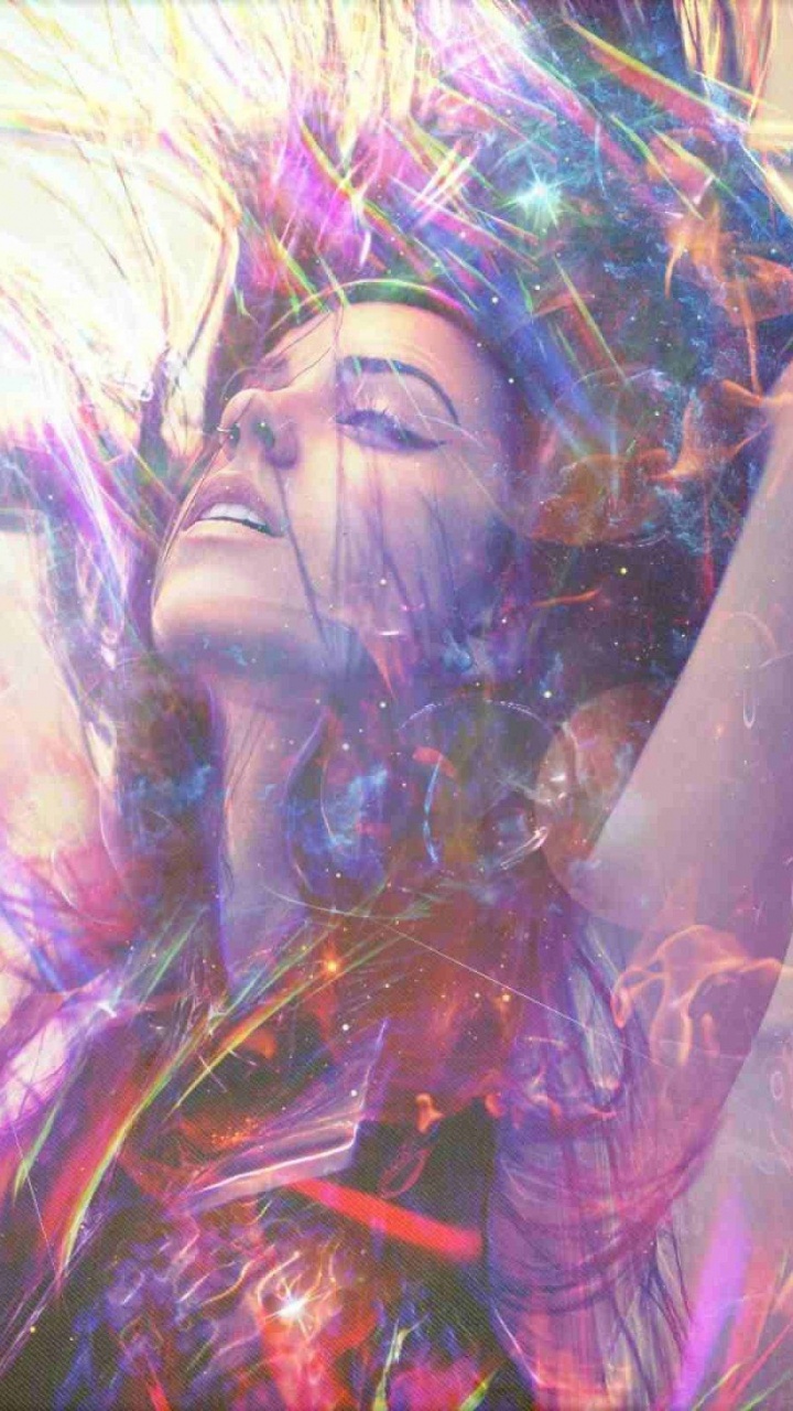 Обои пурпур, свет, Фиолетовый, арт, забава в разрешении 720x1280