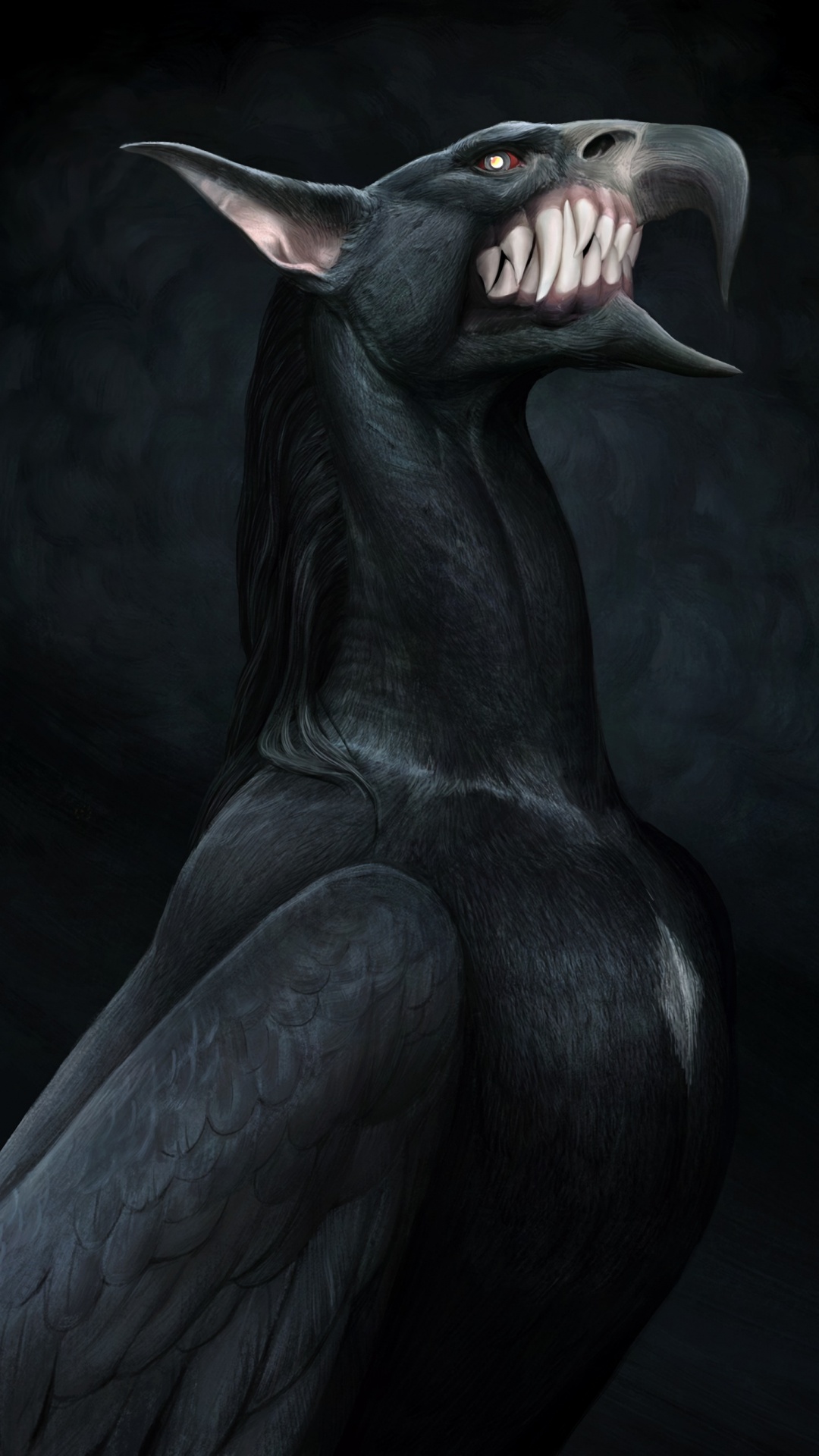 Обои арт, цифровое искусство, концепт арт, артист, иллюстрация в разрешении 1080x1920