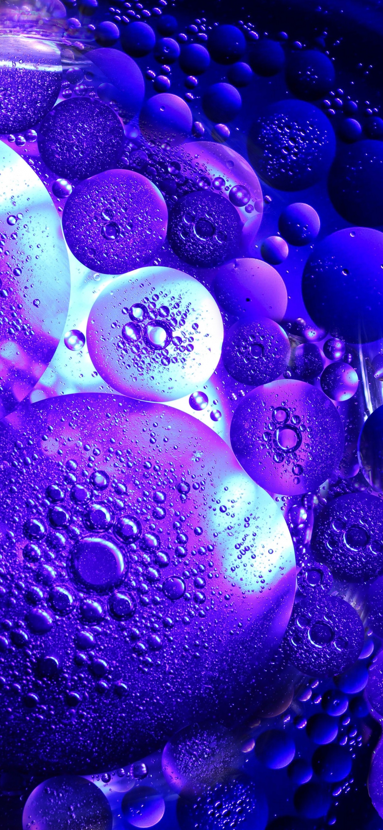 Обои синий, вода, пурпур, Фиолетовый, сфера в разрешении 1242x2688