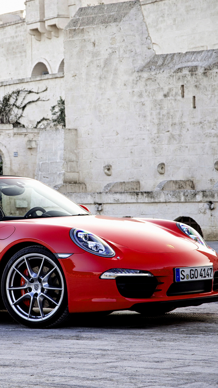 Обои Порше, авто, Кабриолет, Тарга, спорткар в разрешении 750x1334