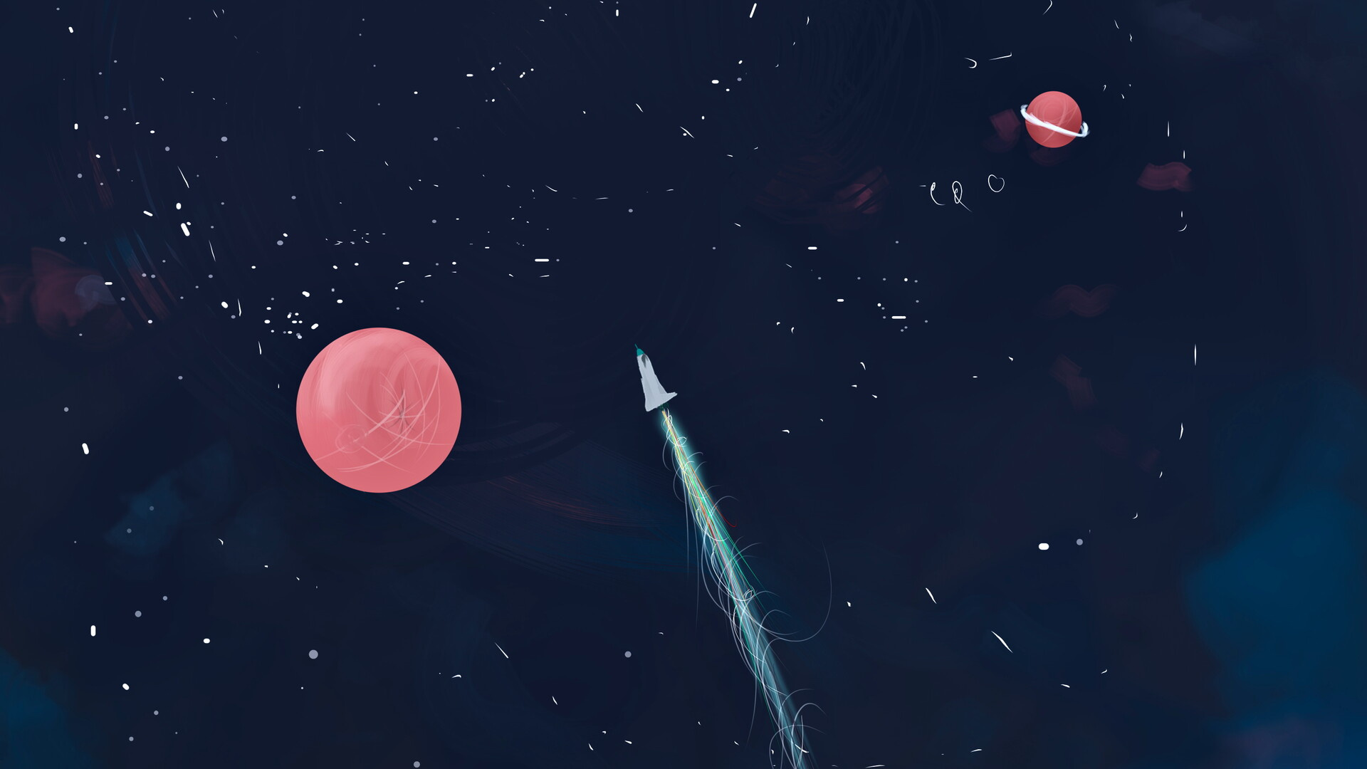 Обои атмосфера, космическое пространство, астрономический объект, космос, наука в разрешении 1920x1080