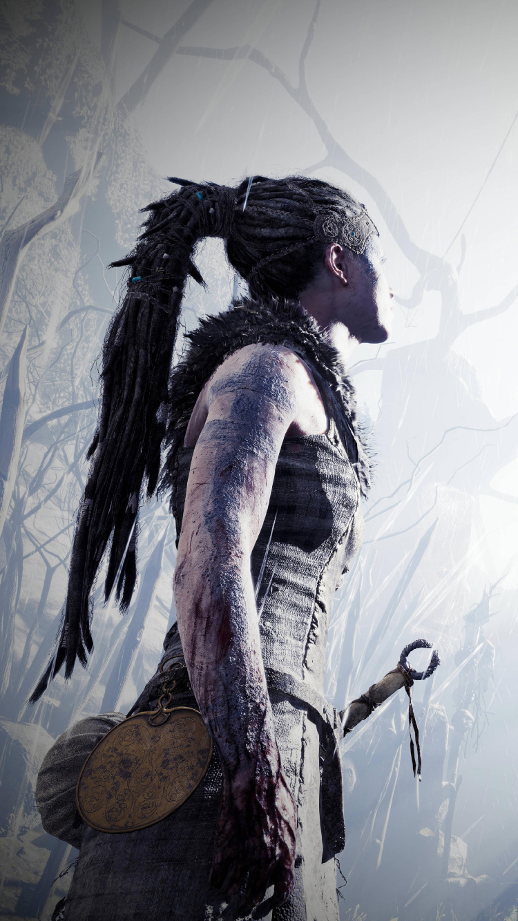 Обои темнота, лед, замораживание, игра, видеоигра в разрешении 750x1334