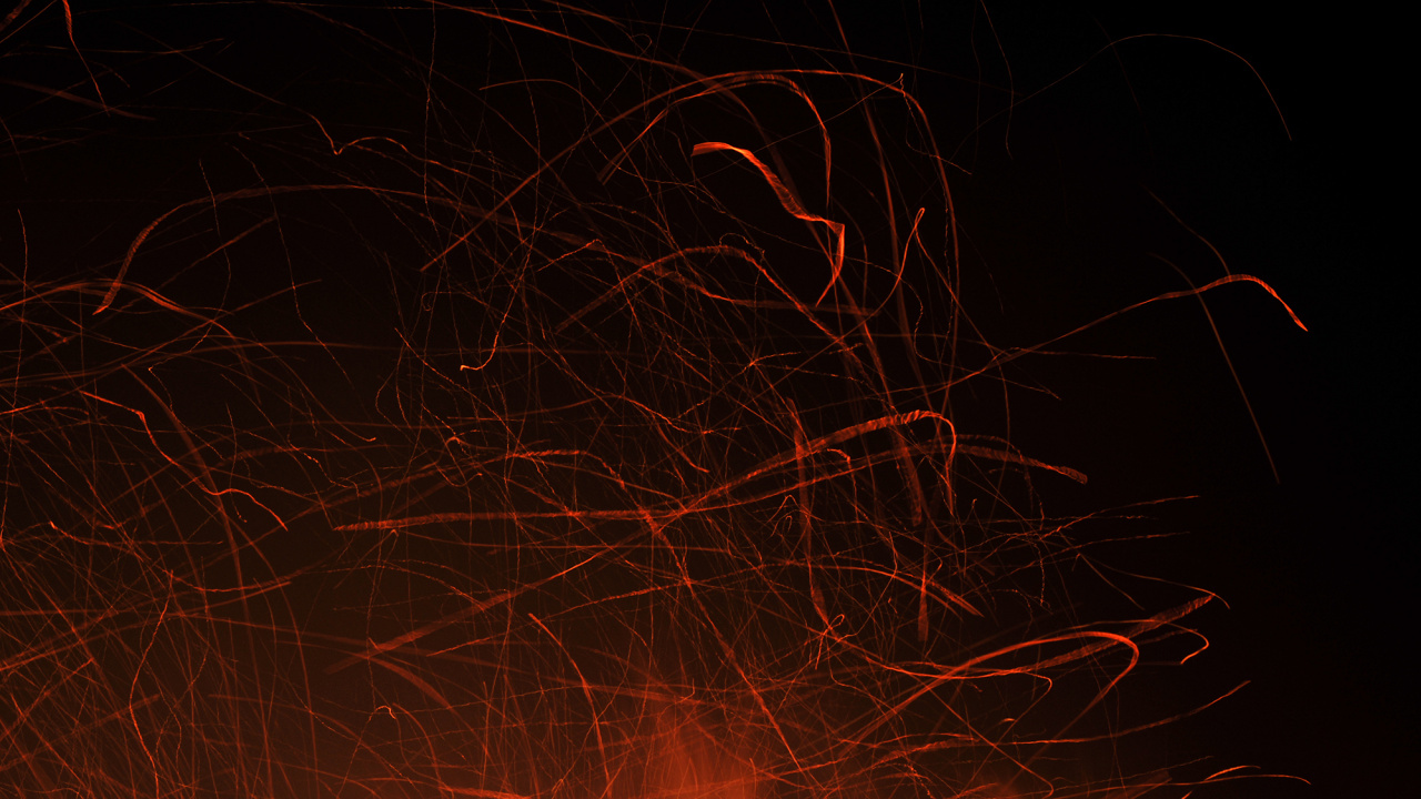 Обои темнота, черный, красный цвет, свет, ночь в разрешении 1280x720