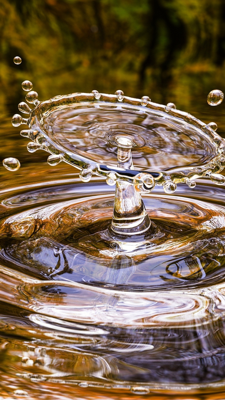 Обои вода, жидкий, гидроресурсы, природа, жидкость в разрешении 750x1334