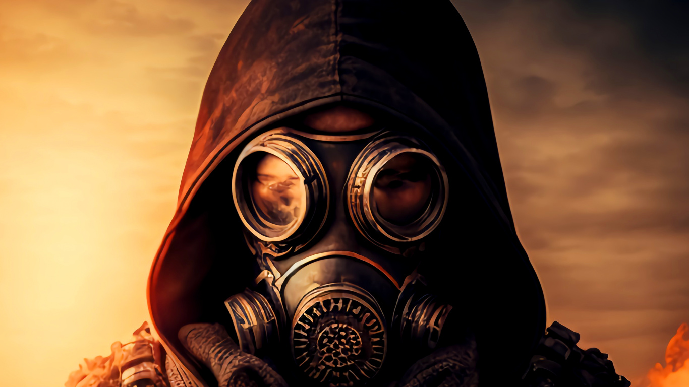 Обои национальный музей естествознания, облако, рукав, очки, противогаз в разрешении 1366x768