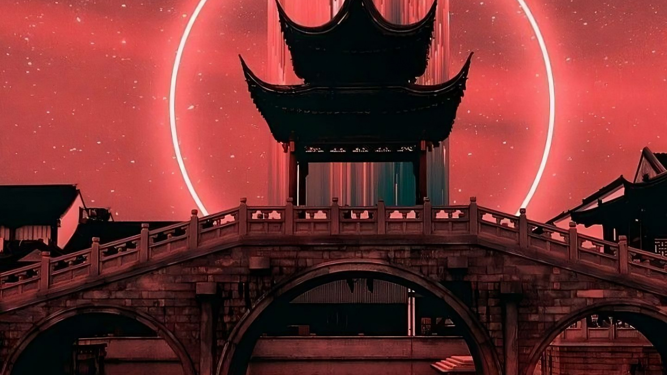 Обои аниме арт, аниме, арт, рукав, Наруто в разрешении 1366x768