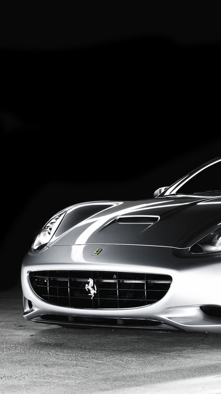 Обои Феррари Калифорния, спорткар, авто, суперкар, автомобиль концепции в разрешении 750x1334