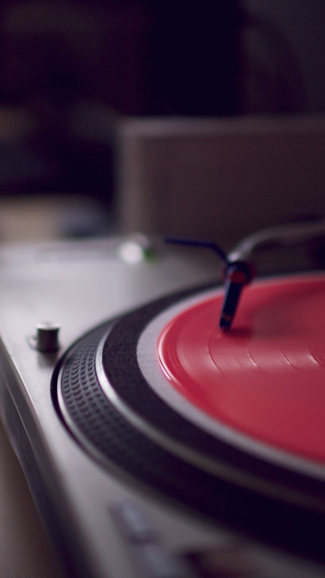Обои ios, грампластинки, виниловая пластинка, Тёрнтейблизм в разрешении 1080x1920