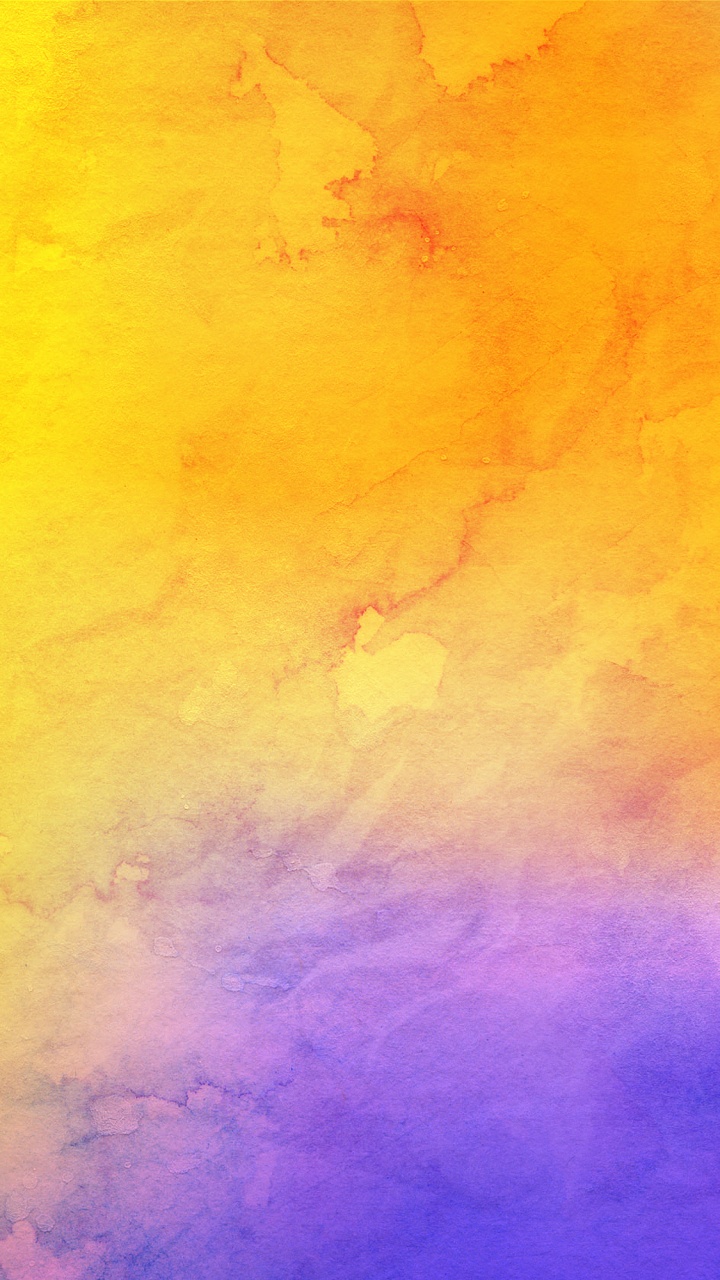 Обои акварельная живопись, желтый, Апельсин, акварельные краски, небо в разрешении 720x1280