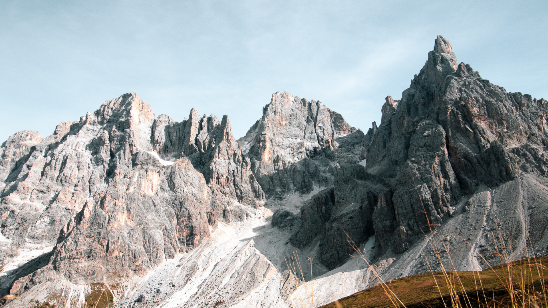 Обои гора, пейзажи гор, Рокка-Пьеторе, горный перевал, Альпы в разрешении 1920x1080