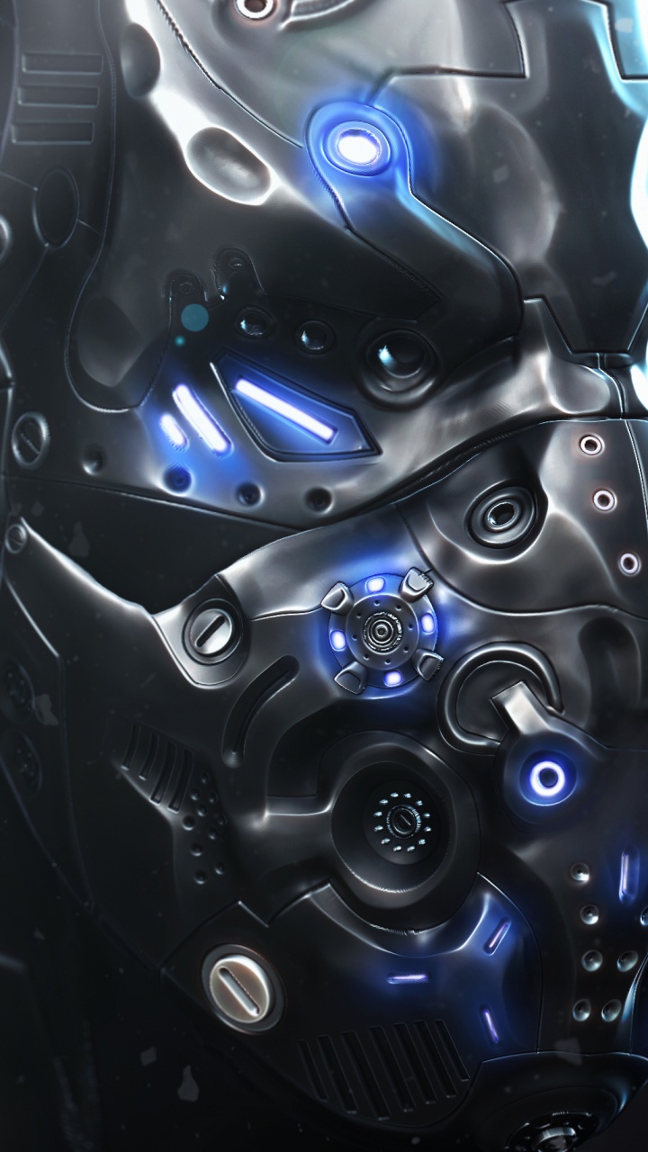 Обои Бэтмен, вода, фигурка, игры, робот в разрешении 720x1280