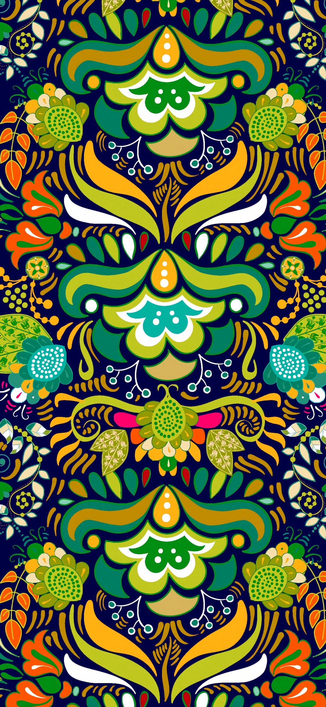 Обои узор, психоделическое искусство, симметрия, визуальное искусство, дизайн в разрешении 1125x2436