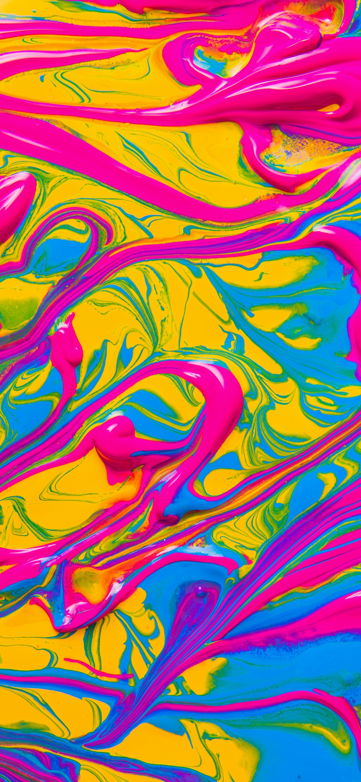 Обои ios, смартфон, дизайн, цветной, красочность в разрешении 1242x2688