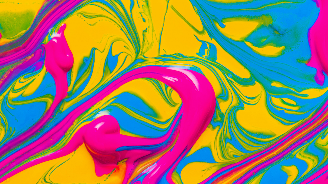 Обои ios, смартфон, дизайн, цветной, красочность в разрешении 1280x720