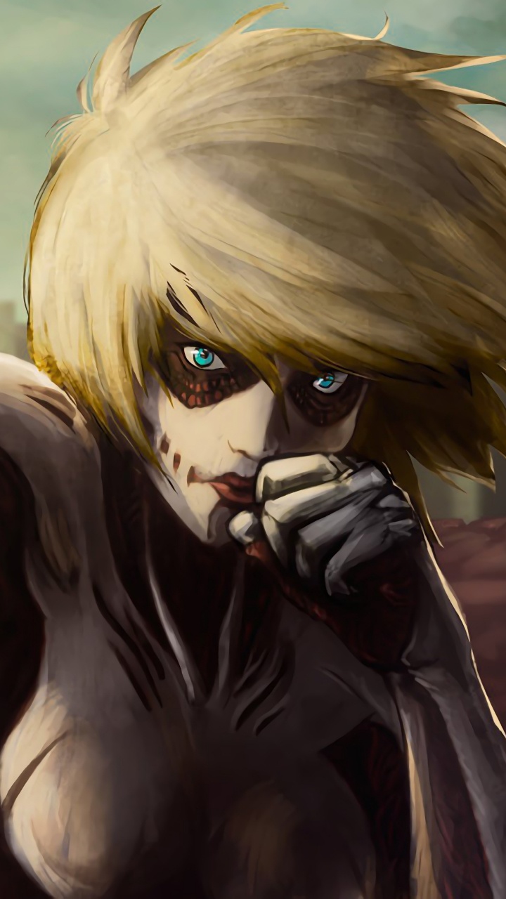 Обои эрен йегер, Микаса Акерман, Армин Арлерт, нападение на титан, Леви в разрешении 720x1280