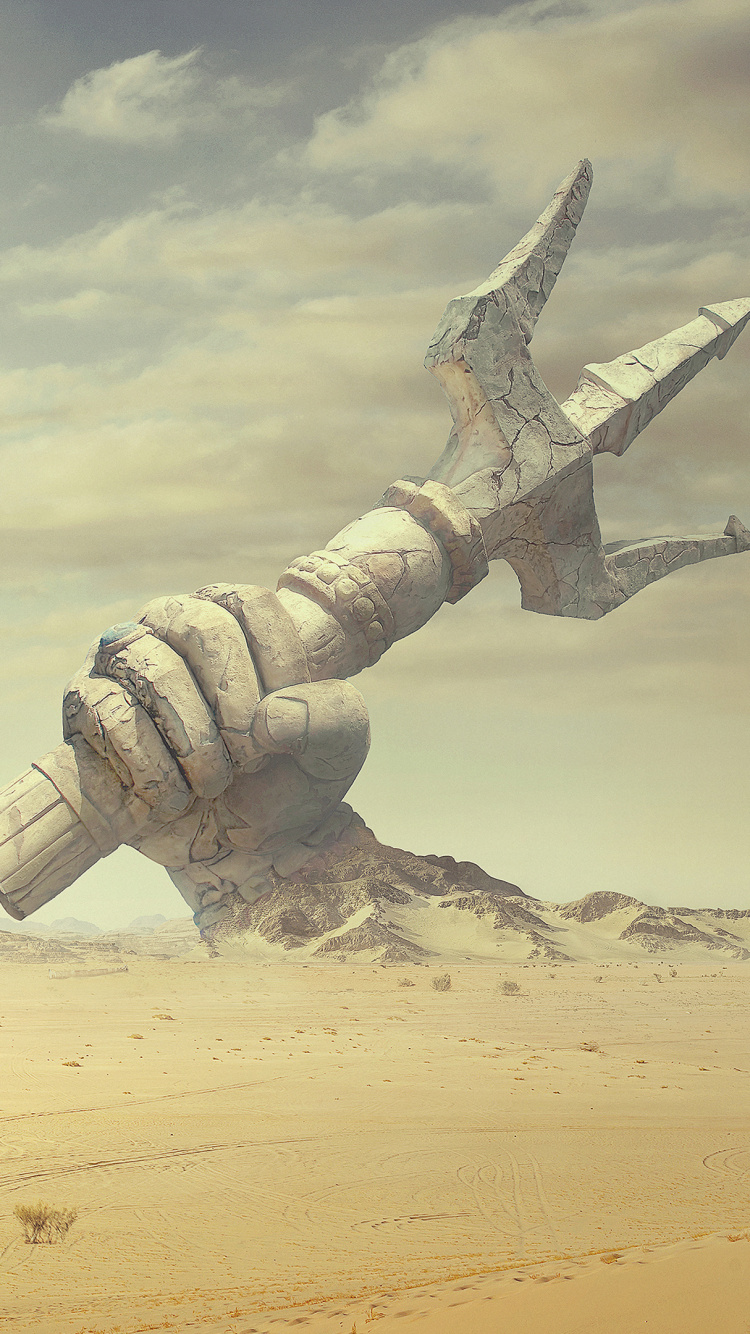 Обои облако, пейзаж, песок, экорегион, пустыня в разрешении 750x1334