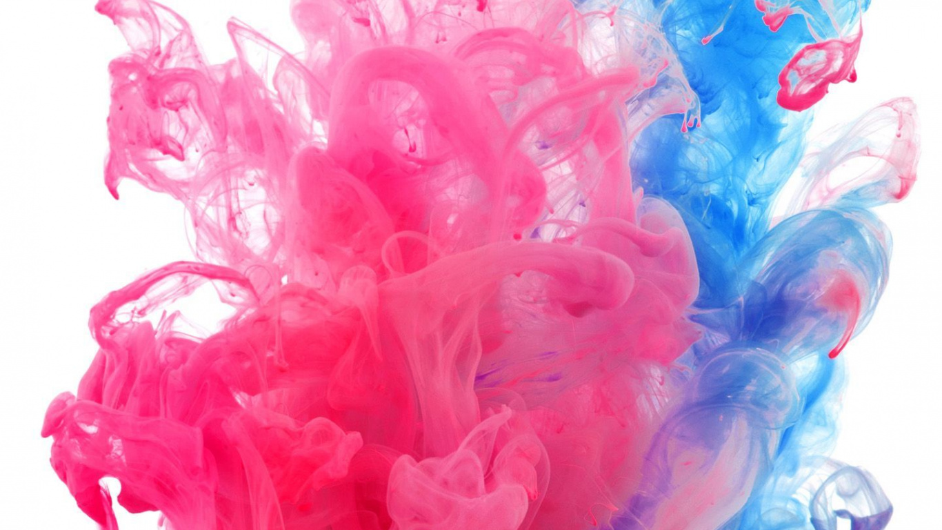 Обои розовый, боа, пурпурный цвет, смартфон в разрешении 1366x768