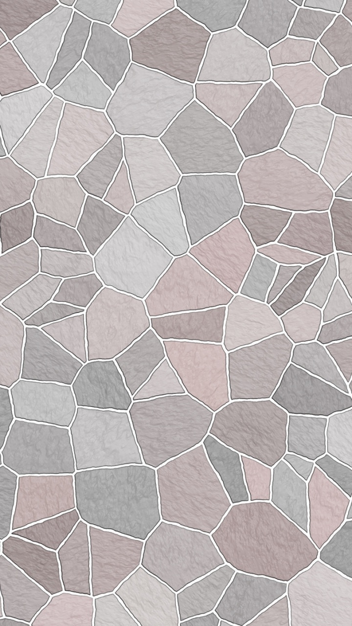 Обои плитка, текстура, мозаика, узор, розовый в разрешении 720x1280