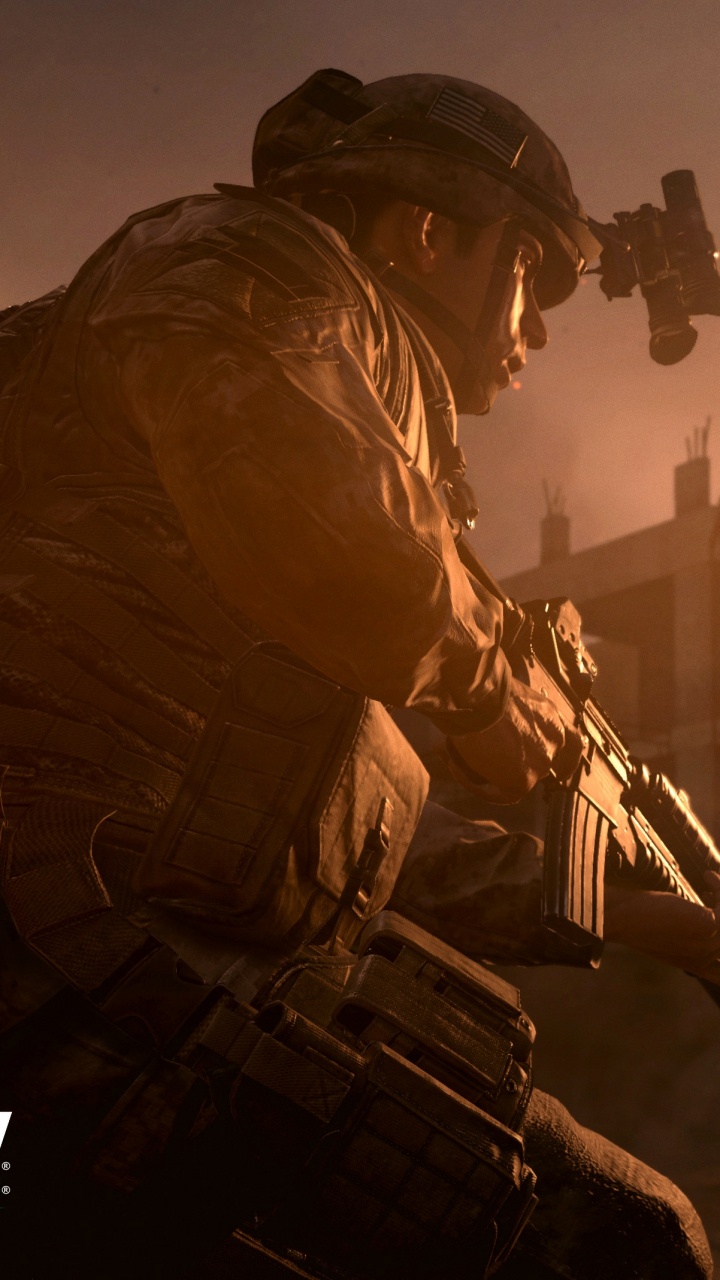 Обои call of duty modern warfare 2, call of duty 4 modern warfare, call of duty infinite warfare, activision, Инфинити Вард в разрешении 720x1280