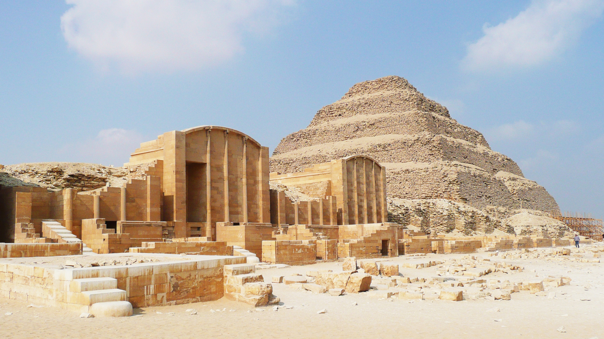 Обои Мемфис, Дахшуре, египетская пирамида, пирамида, историческое место в разрешении 1920x1080