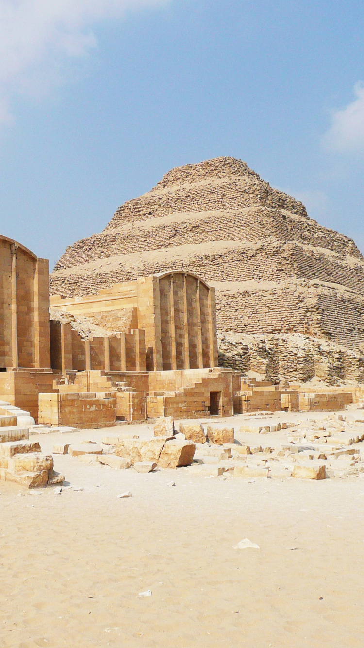 Обои Мемфис, Дахшуре, египетская пирамида, пирамида, историческое место в разрешении 750x1334